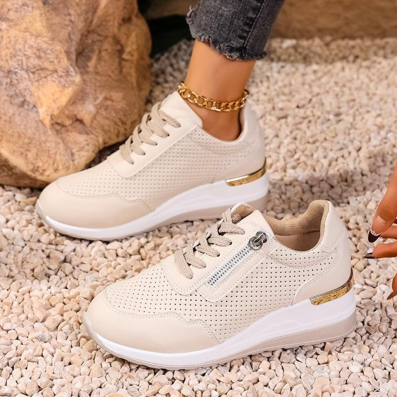 Women's New Fashionable Slouchy-Heel Thick-Sole Sneakers - Seasonal Mix-and-Match Style