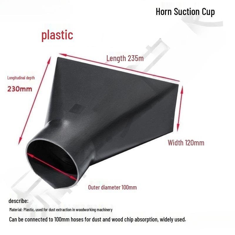 Industrial Vacuum Cleaner Accessories: Dust Collector Adapter, Belt Sander Dust Collector, Three-way Pipe Damper, Valve Crusher