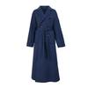 2025 Women's Plus Size Mid-Length Over-the-Knee Wool Coat - Autumn/Winter Fashion