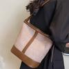 Tasche Damentasche Retro Schlicht Mattfleece Pendler Neue Bucket Bag Hoher Wert Schlicht Ausgehen Schultertasche