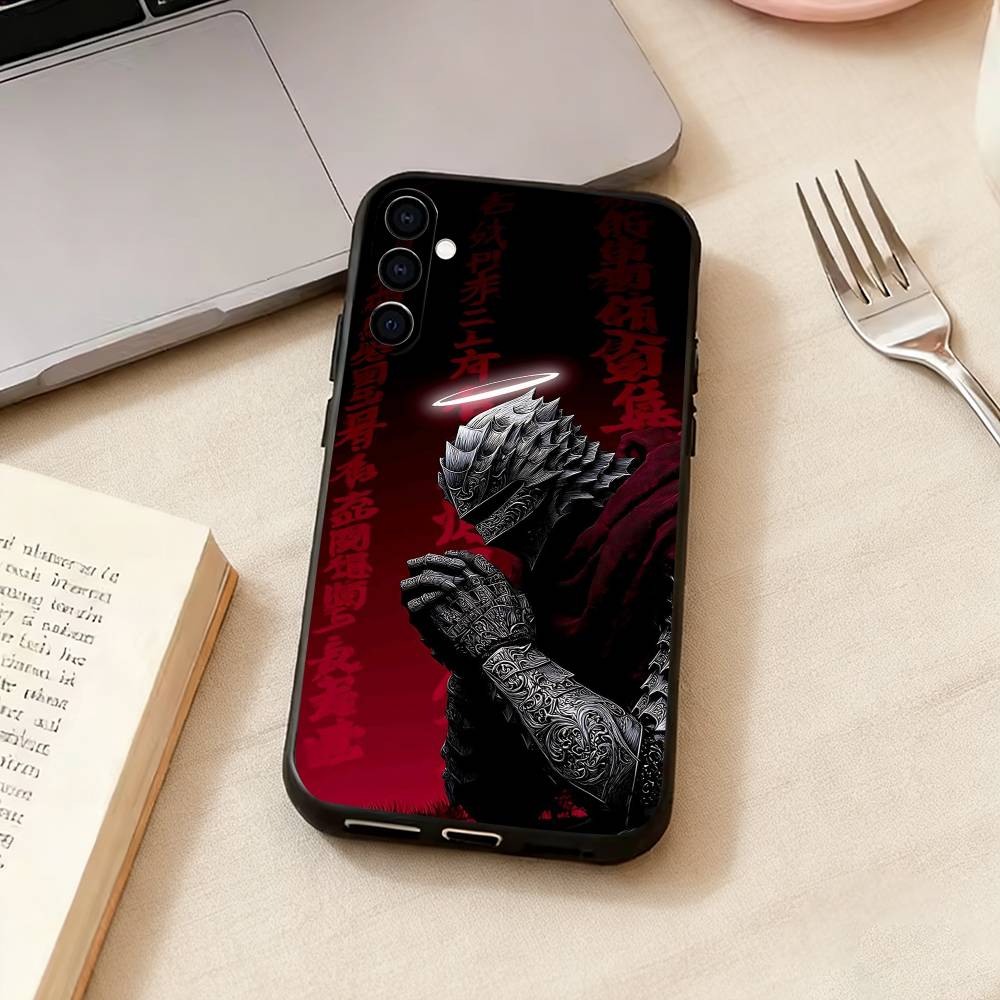 D-Dark Souls-u Game Phone Case For Samsung Galaxy A73,A72,A71,A70,A53,A52,A51,Soft Silicone Black Cover