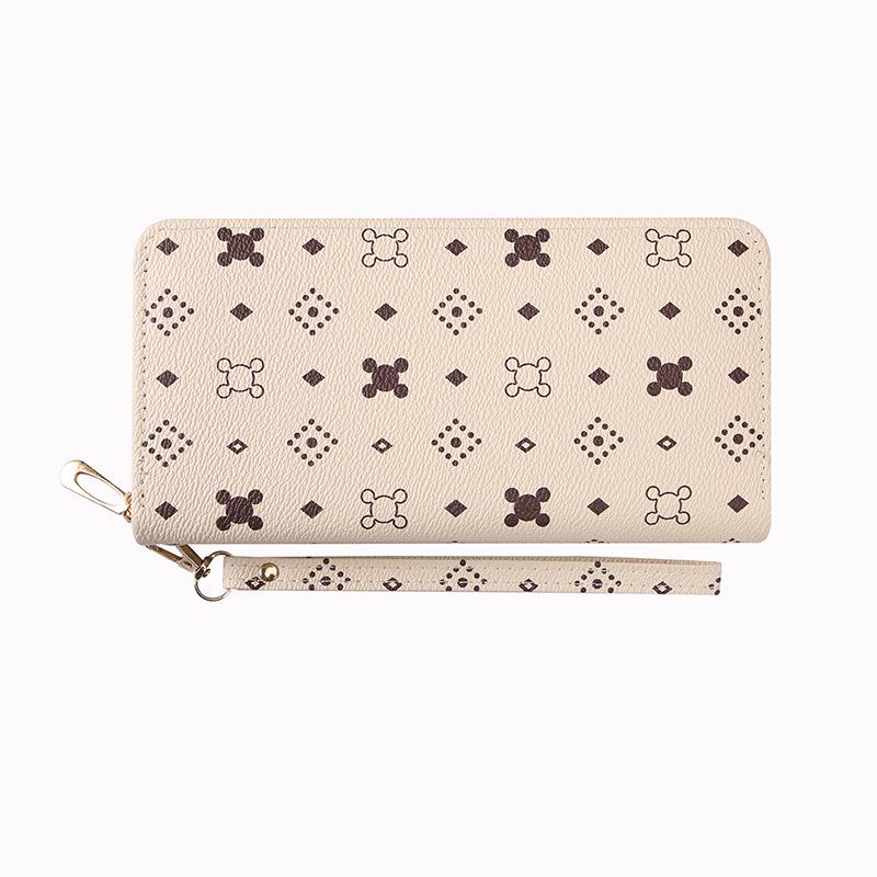 Women's 2025 Long Wallet: Multi-Card Slot, Coin Purse, Money Clip, Zipper Clutch, Phone Holder.