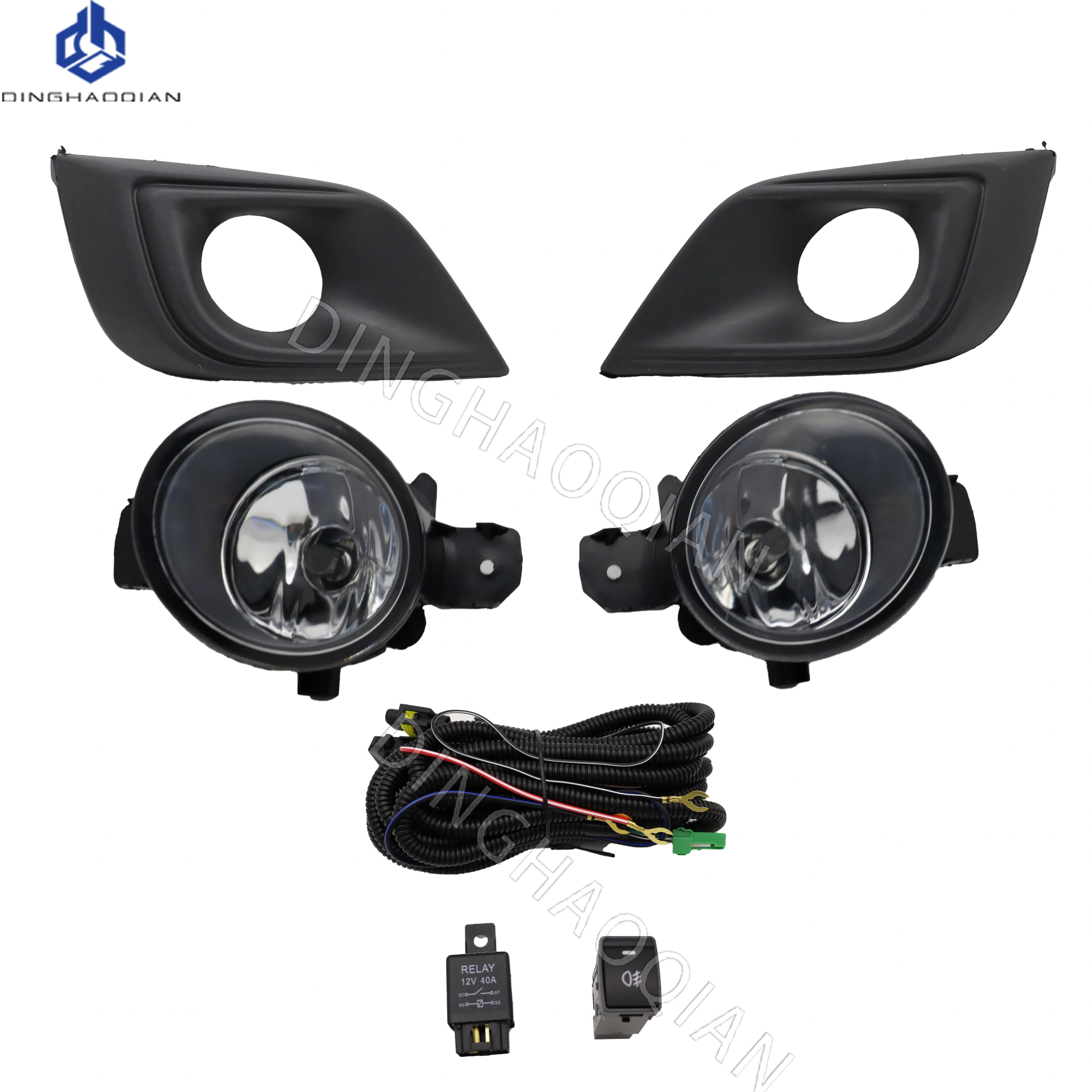 

1 set Fog Lights Headlight For Nissan Murano 2015 2016 2017 2018 Fog lights Car Fog Lamp Kit With Harness Bulb Switch