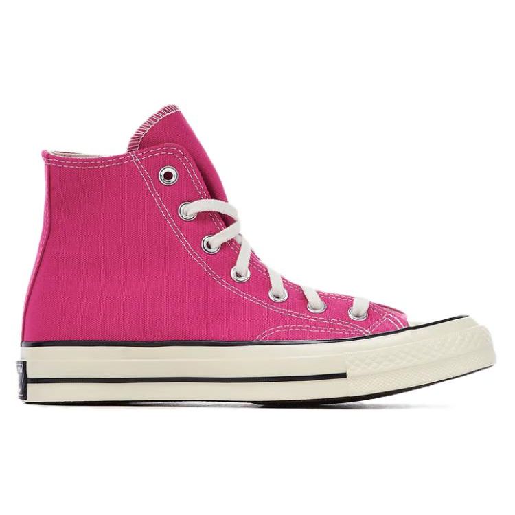 Converse Tênis Unisex Chuck 70 Vintage Canvas Cano Alto Rosa Chiclete Egret Preto A04594C