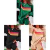 Relaxed Female Pullover Set With Color Block Pattern For Autumn Winter Casual Wear