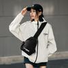 New LiNing Sports Life Collection Polyester One Shoulder Crossbody Bag, Sling Bag Regular Unisex Black ABDU167-2