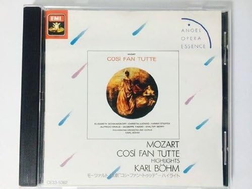 

CD PHILHARMONIA - Cosi fan tutte* Opera CE335362PROMO EMI Japan Classical Used