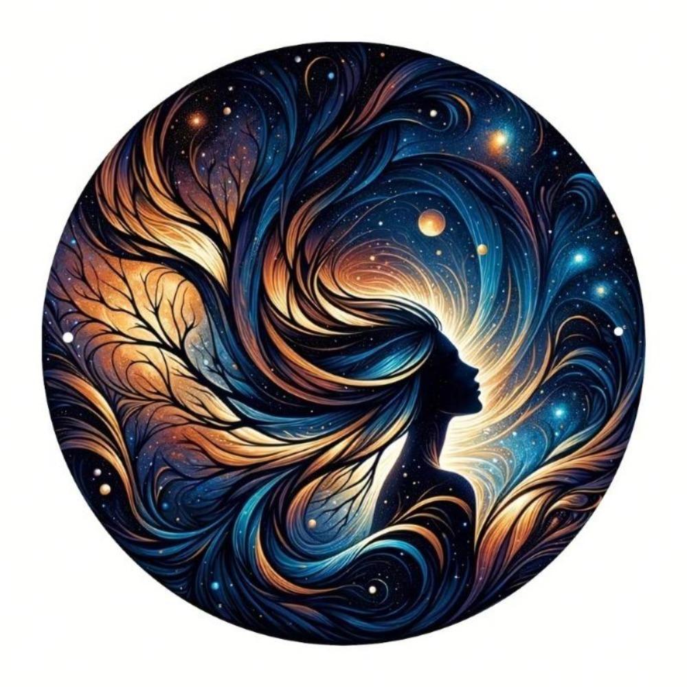 Iron Wall Art The Birth of Everything Space Decor
