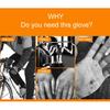 INBIKE Winter Cycling Gloves Full Finger Thermal Men's Bicycle Gloves Warm Cotton Waterproof Bike Gloves for Motorcycle Cycling