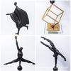 Modern Minimalist Creative Gymnastics Figure Decoration Room Geometric Wrought Iron Ornament