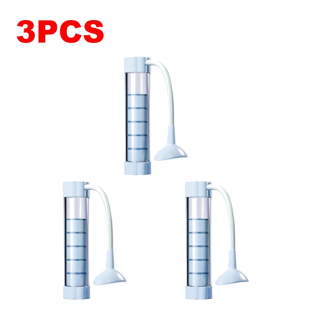 1-6PCS Deep Breathing Trainer Abdominal Muscle Trainer Lung Capacity Training Device Deep Breathing Dumbbell Abdominal Fitness