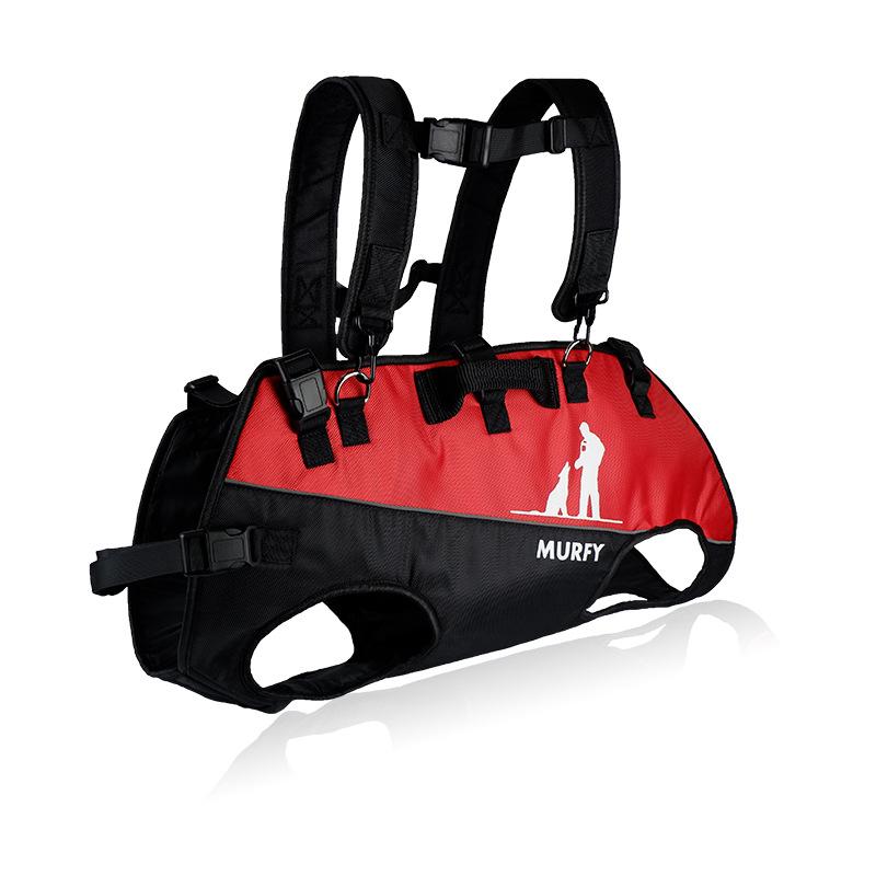 Pet Large Dog Backpack Multifunctional Airborne Bag Shoulder Strap Outdoor Walking Stretcher Disabled Dog Backpack.