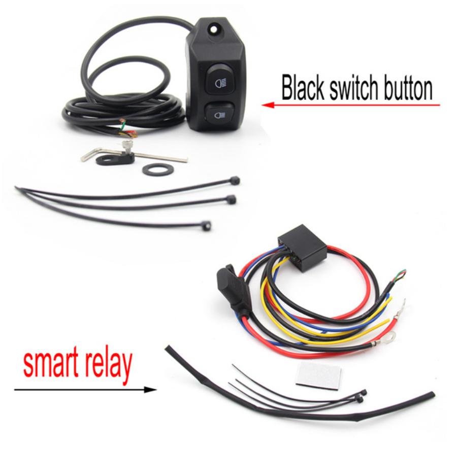 Für BMW R1200GS R 1200 GS R1250GS F850GS F750GS ADV Adventure LC Motorrad Lenker Nebelscheinwerfer Schalter Steuerung Mit Smart-Relais