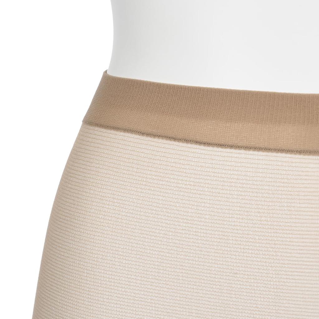 Plain Interwoven Reinforced Fukusuke [Silky Support] Pantyhose, 4-Pair Pack, Knit, Toe, Sweat-Absorbing, Anti-Static,