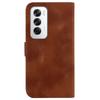 For Oppo Reno12 5G (Global) Case 7-Shaped Pattern Imprint Leather Phone Cover