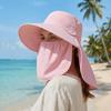 Adjustable Shawl Mask Hat Face Cover Neck Protection Cap Portable Sunshade Shawl Cap  Cycling