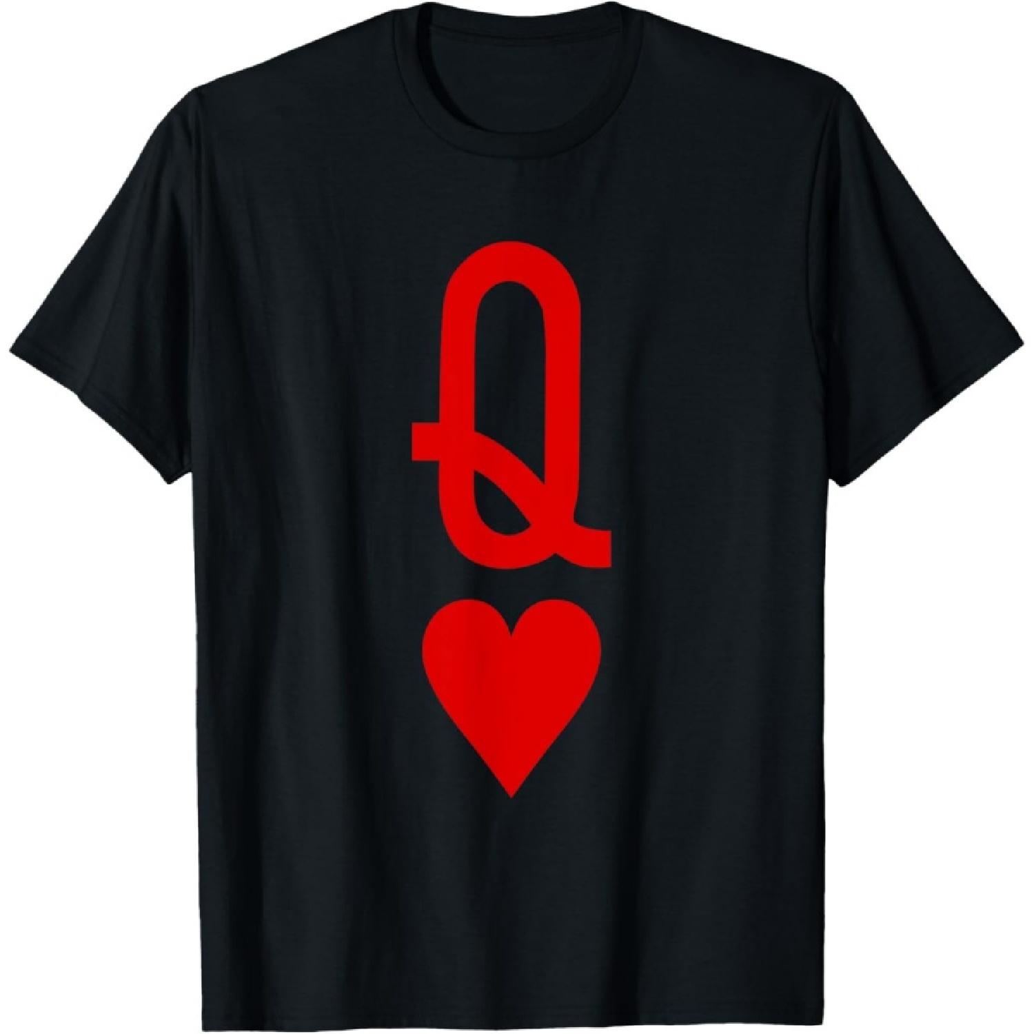 Queen of Hearts T-Shirt T-Shirt S