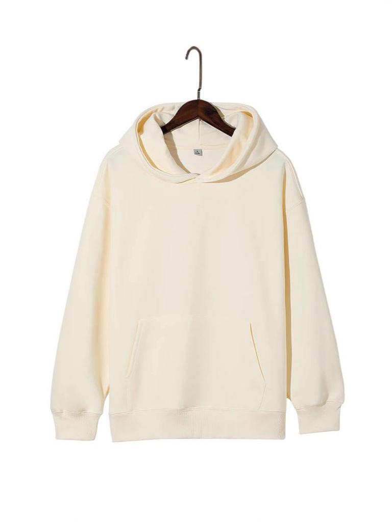 Unisex Autumn Solid Color Hooded Sweatshirt - Loose, Casual, and Comfortable