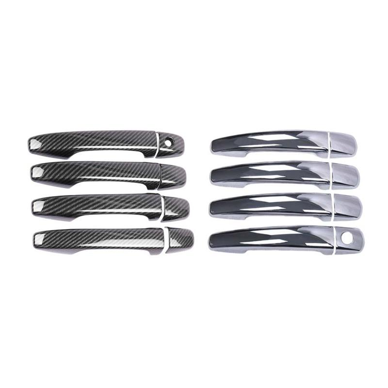 Cars Accessories Door Handle Cover For CITROEN C4 C6 PEUGEOT 207 308 407 2004-2010 Car Styling Upgrade Modify A Car