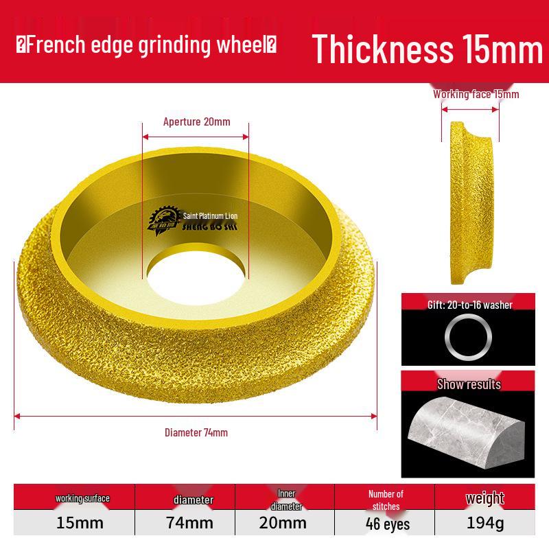 Taichung Diamond Grinding Tool for Marble, Quartz, and Tile Polishing and Trimming