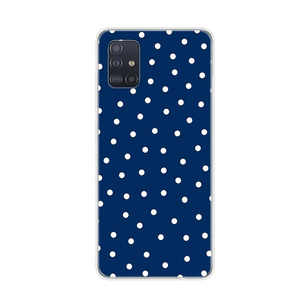 Polka Dots Fashion For Samsung Galaxy A01 A11 A12 A22 A21S A31 A41 A42 A51 A71 A32 A52 A72 A02S Soft Phone Case