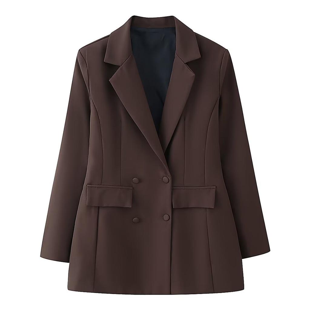 Women's popular fashionable five-color lapel long-sleeved blazer