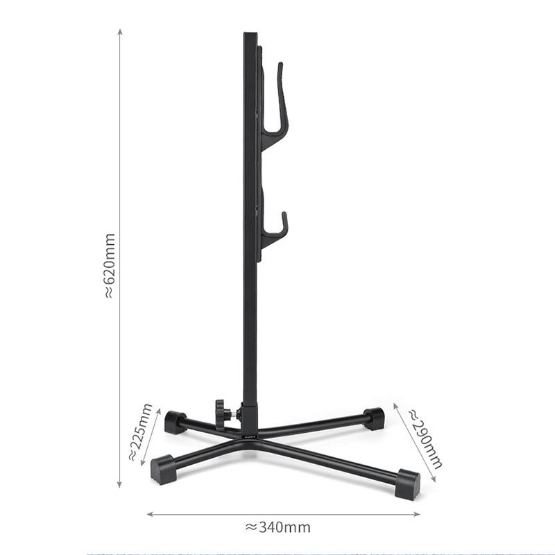 Universeller, flexibler Fahrrad-Display, Dreifach-Radnaben-Reparaturständer