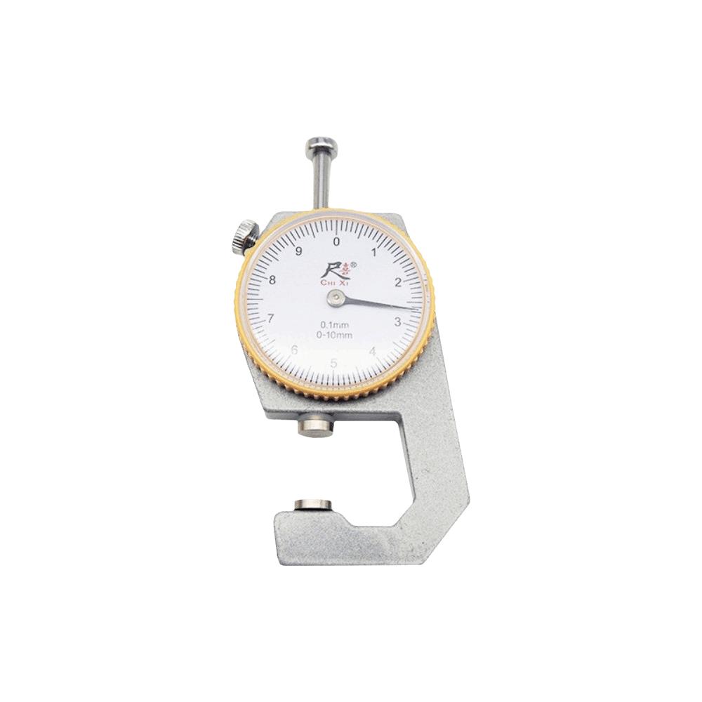 Pointed/Flat Head Thickness Tester Round Dial Measuring Tool Thickness Gauge Hollow Pipe