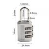 1pc Padlock 4-Digit Password Accessories High Security