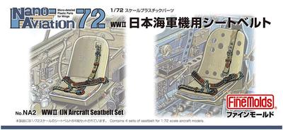 Fine Mold Serie Nano Aviación Cinturón de Seguridad de Asiento de Avión de la Armada Japonesa Modelo de Plástico Piezas NA2 1/72