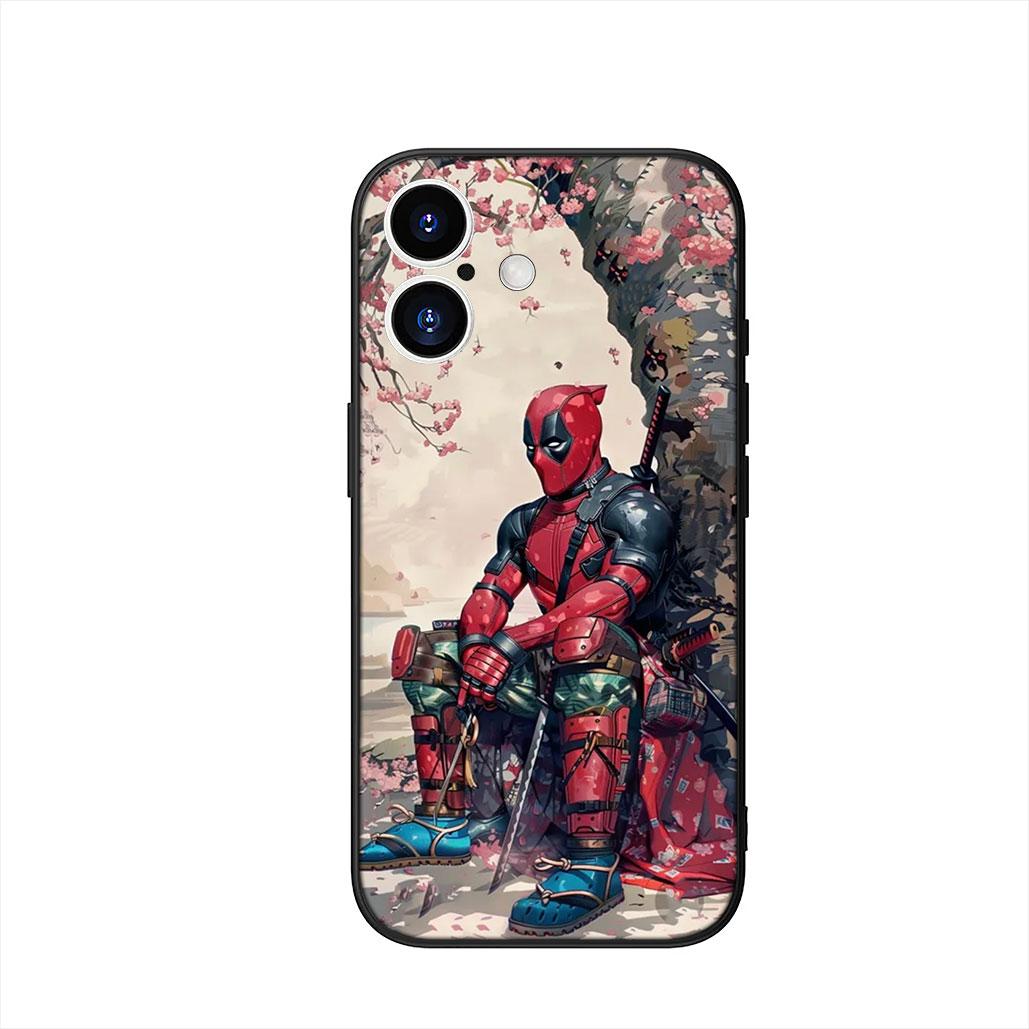 

Deadpool Marvel Wolverine Cover Phone Case for Apple iPhone 16 15 14 Plus 13 12 Mini 17 Pro Max + 16E Air 16+ ProMax iPhone17