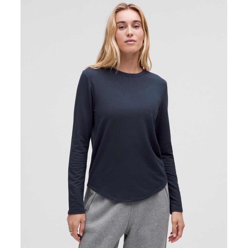 

Lululemon Рубашка Love Modal Fleece с длинным рукавом True Navy 0