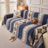 Bohemian Style Thick Chenille Sofa Cover Throw Blanket All Season Universal Couch Protector Bedspread