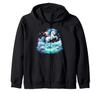 Funny Animals Unicorn Friends Zip Hoodie