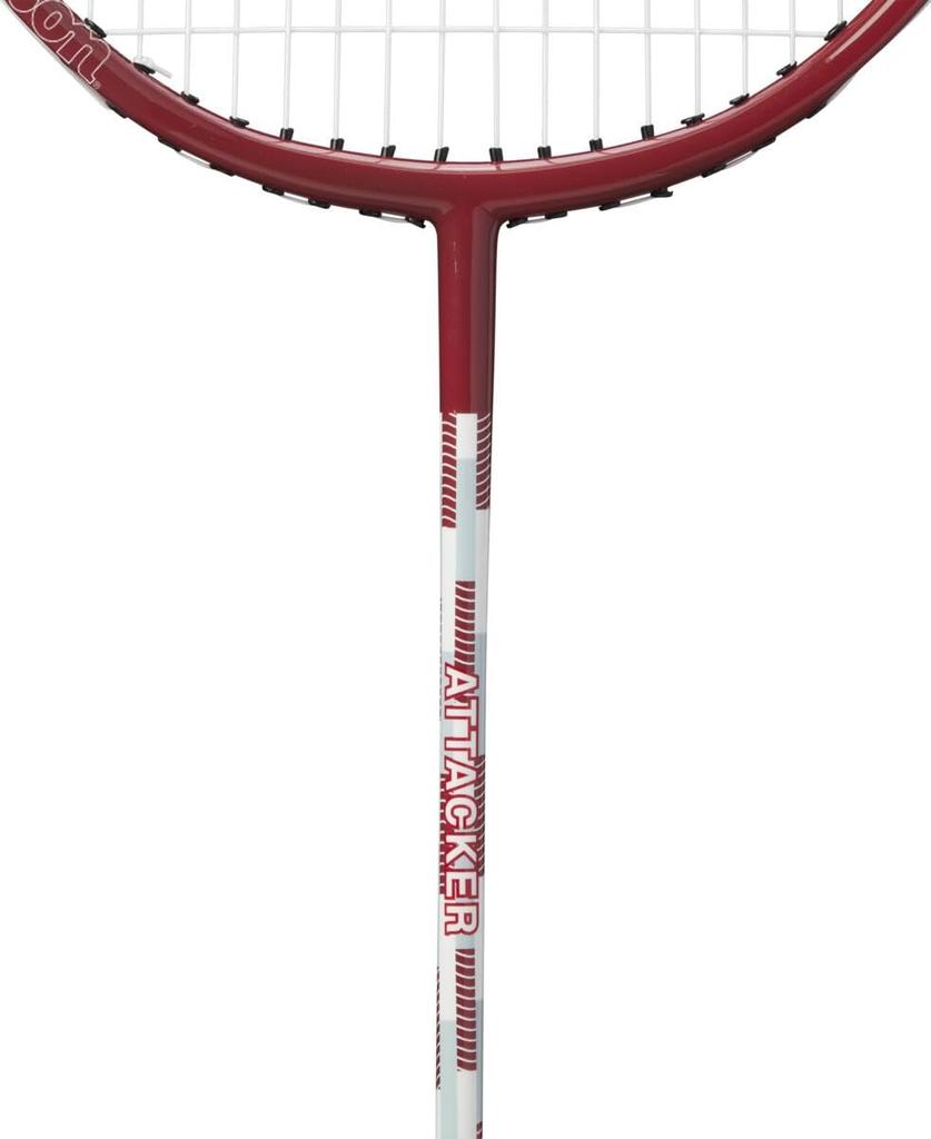 [Amazon.co.jp Exclusive] Badminton Racket [Pre-strung] Attacker Grip Size 4 Red WR153110U2