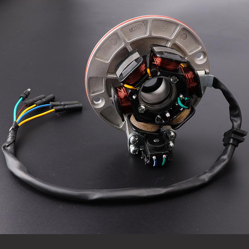 Rare Earth Motorcycle Motor with Lighting Stator Coil Magneto for YX150 YX160 YinXiang 150CC-160CC Dirt Pit Bike Accessories
