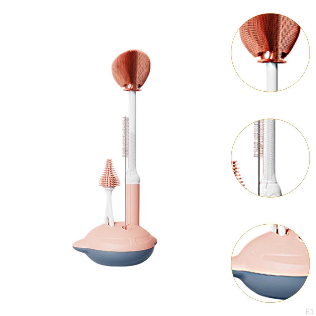 Milk Bottle Cleaning Brush Soft Water for Drinking Glasses Mugs