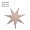 Gifts Hollow Out Star Hanging Pendants Paper Eid Mubarak Star Lampshade Lamp Cover Home Decorations