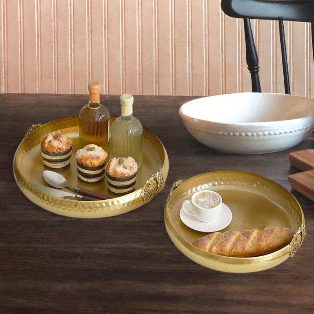 Fruit Tray Food Plate Jewelry Storage Elegant Decorative Serving Snack for Wedding