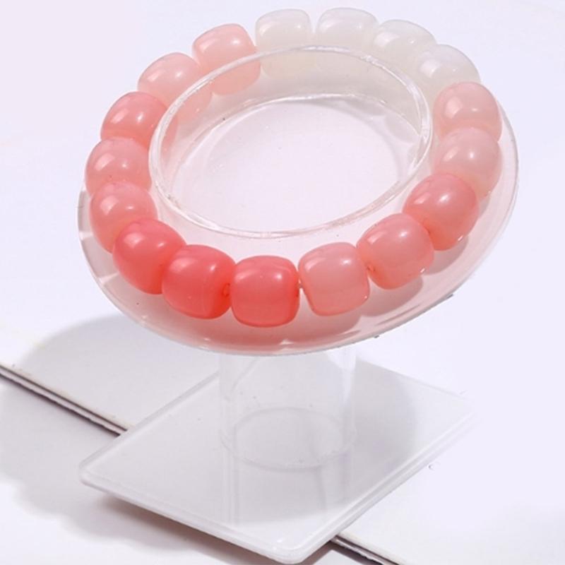 Bangle Holder Jewelry Storage Rack Acrylic/Resin Display Stand for Bracelets and Accessories Wristband Photo Props