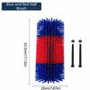 Cylinder Brush Livestock Grooming Brush Deep Massage Itch Relief Brush  For Horse