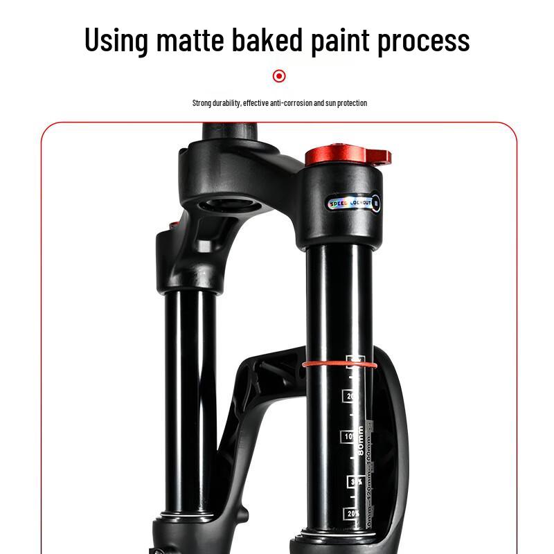 GEETHA 135MM Вилка з повітряною амортизацією на широких покришках