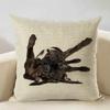 Nordic Animal Portrait Decorative Cushion Cover Dog Fashion Sofa Pillow Cover 45x45cm Linen Children's Gift Dog Companion