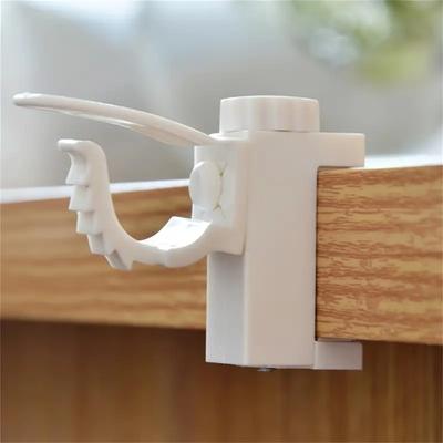 2 Pcs Of Undrilled Curtain Rod , Nailing Free Adjustable Curtain Rod , Curtain Hangers  Bathroom, Family Bathroom