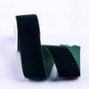 Eco-Friendly 38mm Single-Sided Flocked Velvet Ribbon Spool for Gift Wrapping DIY Bows Hair Accessories Birthday Cake Box Bands