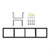 CD DVD Display Rack, Wall Multifunctional Large Load Capacity Album Stand for Homes