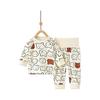 [Hapipana] Baby Pajamas with Belly Band, Top and Bottom Set, Children, Kids, Baby Clothes, Boys, Girls, Room Wear, Nightwear, Boys, Girls, Leggings,