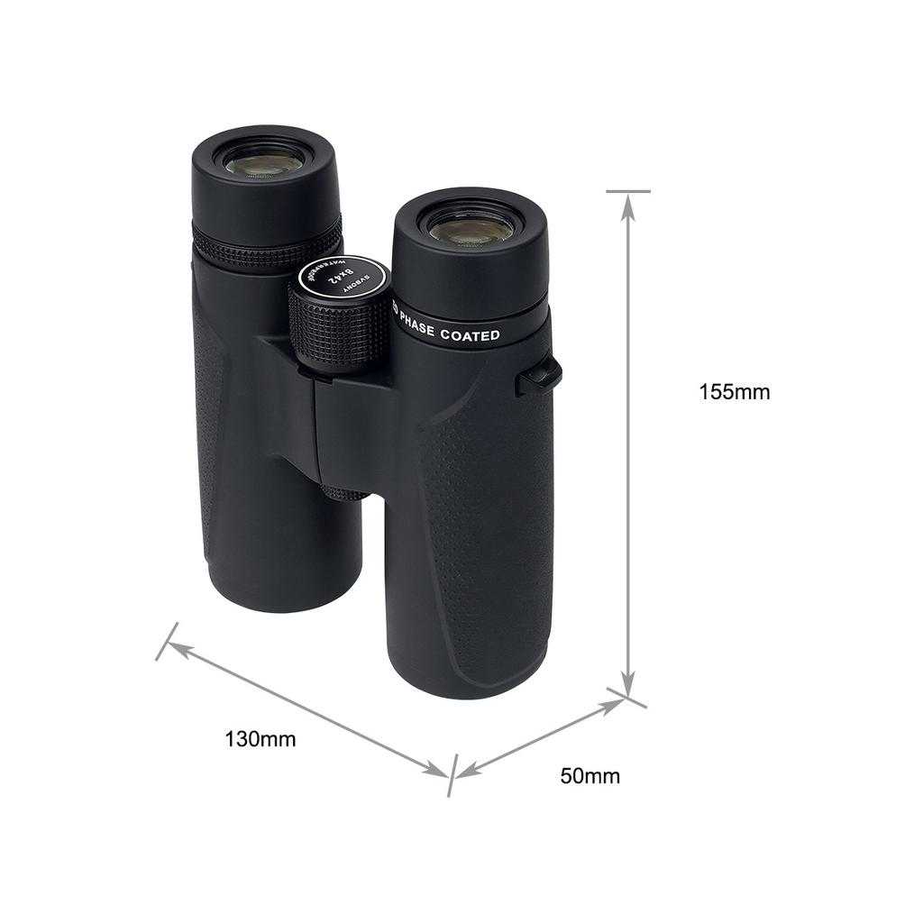 Cabezal de telescopio Ed Glass, aleación de magnesio de baja dispersión, cuerpo ultraligero, gran campo de visión, telescopio de calidad exquisita, 8x42