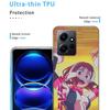 1pc Ochako Uraraka Phone Case For Redmi 12 13C 14C 12C Note 14 13 Pro Plus 10 10A 10C 9 9A 9C 9T K70 K80 Pro 8 8A Clear TPU