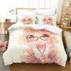 Anime Beyond The Boundary Mirai Kuriyama Bettwäsche Kollektion Jungen Mädchen Twin Queen Size Bettbezug Bett Kinder Erwachsener Heimtextilien
